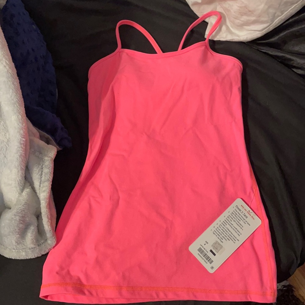 Hot Pink Lulu Lemon Tank